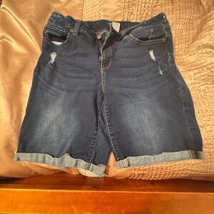 AND Dark Blue Jean Shorts